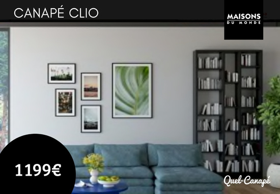 Canapé Clio Maisons du Monde